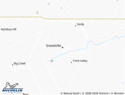 Mapa MICHELIN Sneedville - ViaMichelin