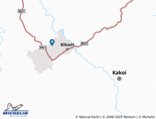 MICHELIN Kilungu-Djimba map - ViaMichelin