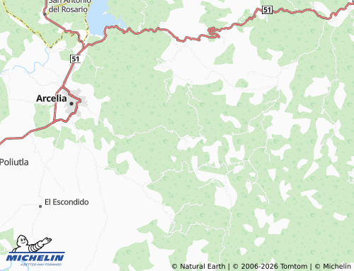 MICHELIN Nuevo León map - ViaMichelin