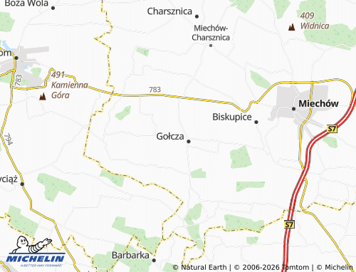 MICHELIN Wielkanoc map - ViaMichelin