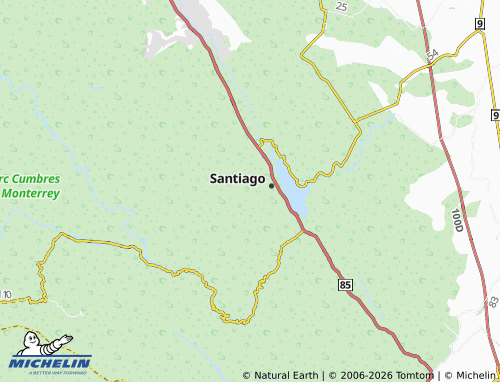 Mappa MICHELIN Jardines de Santiago - ViaMichelin
