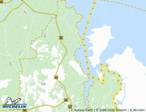 Mappa MICHELIN Laossina - ViaMichelin