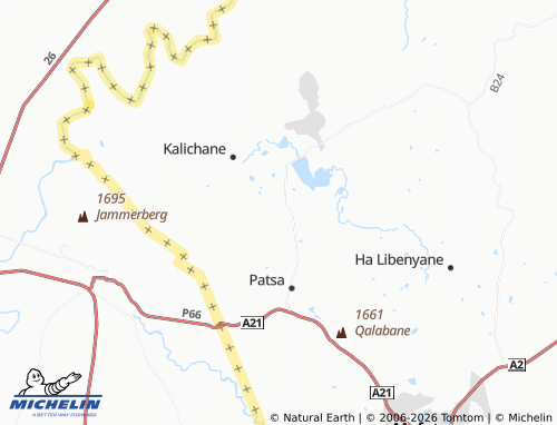 MICHELIN Sekantsing map - ViaMichelin