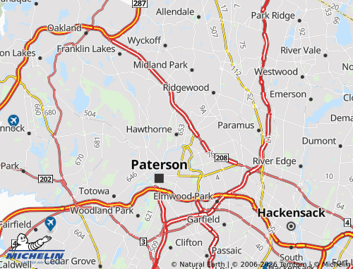 Mappa MICHELIN Hawthorne - ViaMichelin