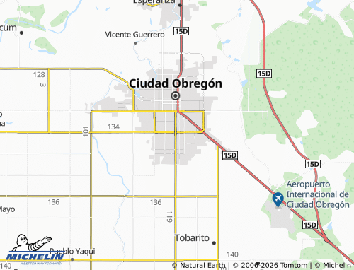 MICHELIN La Misión map - ViaMichelin