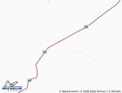MICHELIN Yaja map - ViaMichelin