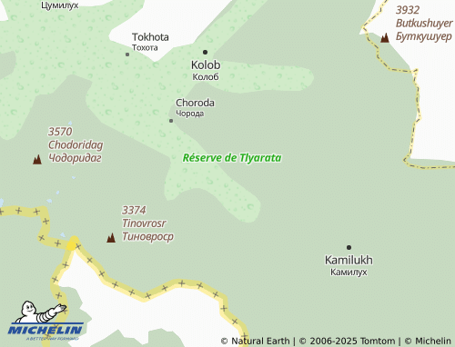 MICHELIN Betel'da map - ViaMichelin