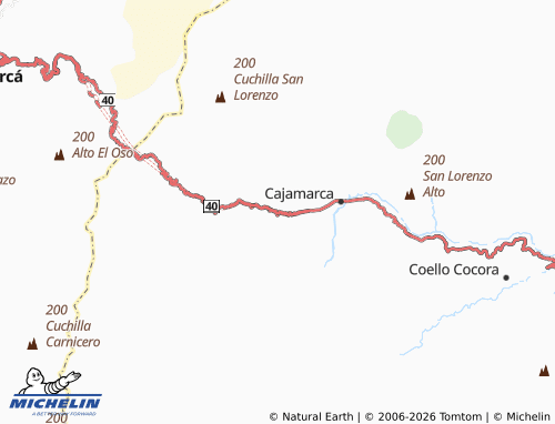 Carte MICHELIN Los Alpes - ViaMichelin