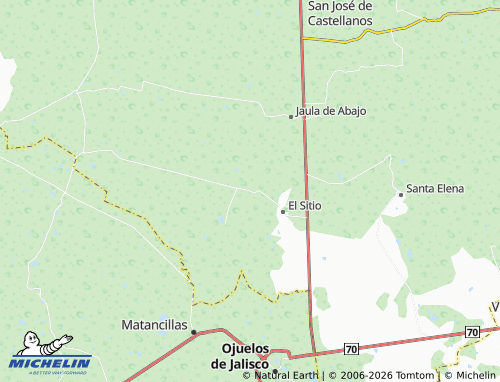 MICHELIN El Rayo map - ViaMichelin