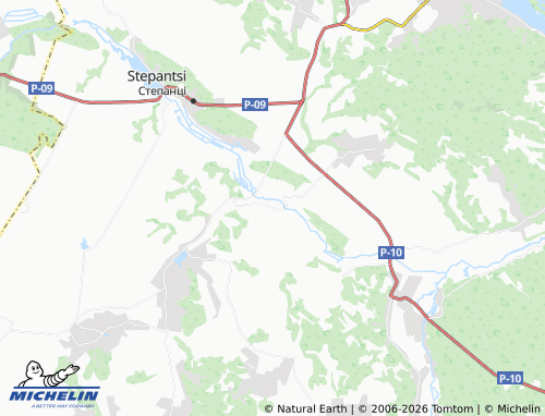 Mapa MICHELIN Polstvyn - ViaMichelin