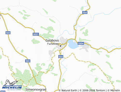 Mappa MICHELIN Galabovo - ViaMichelin