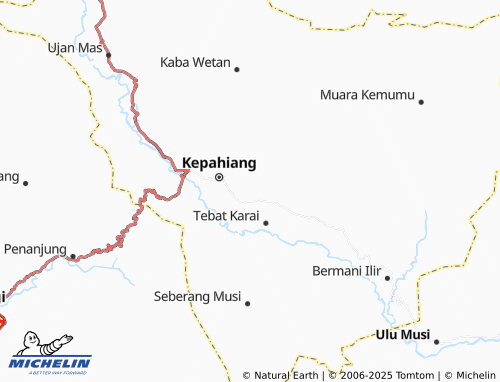 MICHELIN Talang Karet map - ViaMichelin