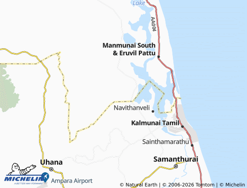 Mappa MICHELIN Kaneshapuram - ViaMichelin