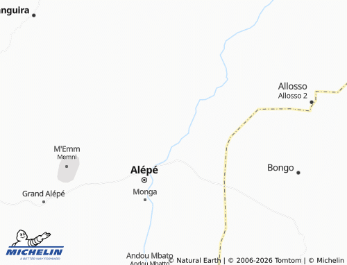 MICHELIN-Landkarte Abroki - ViaMichelin