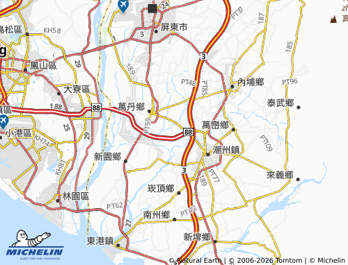 Mapa MICHELIN feng ming zhuang - ViaMichelin