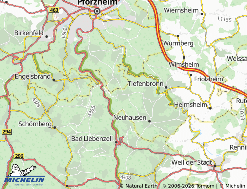Mapa MICHELIN Schellbronn - ViaMichelin