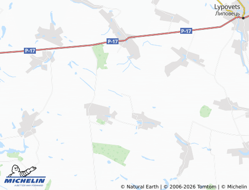 Mappa MICHELIN Shevchenka - ViaMichelin