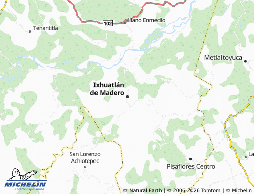 MICHELIN Centro map - ViaMichelin