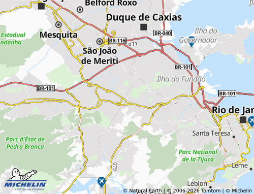 Mapa MICHELIN Madureira - ViaMichelin