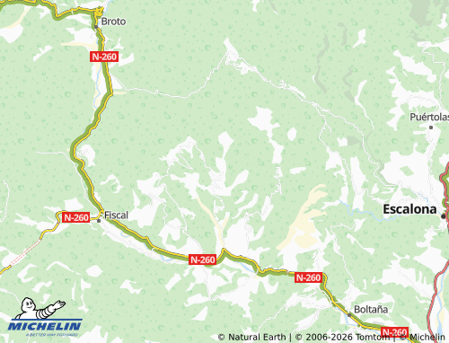 MICHELIN Burgasé map - ViaMichelin