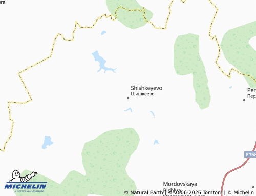 MICHELIN-Landkarte Shishkeyevo - ViaMichelin