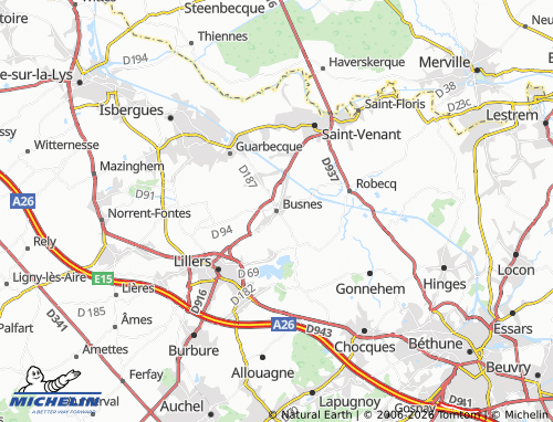 MICHELIN Busnes map - ViaMichelin