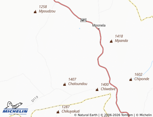 Mappa MICHELIN Bvumo Kazoma - ViaMichelin