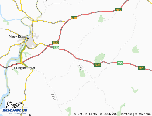 Carte MICHELIN Ballinaboola - ViaMichelin