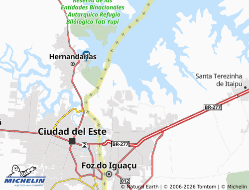 Mappa MICHELIN Itaipu C - ViaMichelin