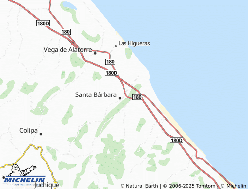 MICHELIN La Firmeza map - ViaMichelin