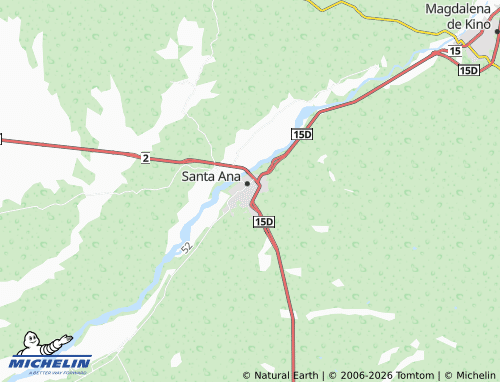 MICHELIN Niños Héroes map - ViaMichelin