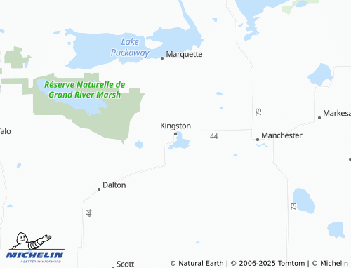 Carte MICHELIN Kingston - ViaMichelin