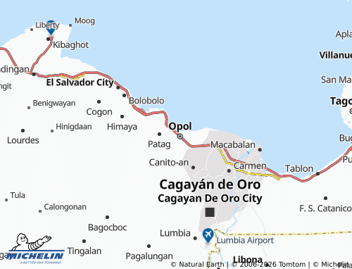 MICHELIN Taboc map - ViaMichelin