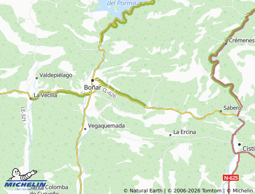 MICHELIN Grandoso map - ViaMichelin