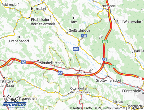 MICHELIN-Landkarte Dambach - ViaMichelin
