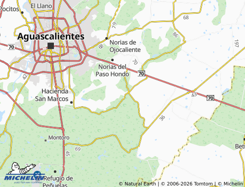 MICHELIN Los López map - ViaMichelin