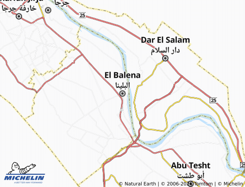 Mappa MICHELIN al-Baleena - ViaMichelin