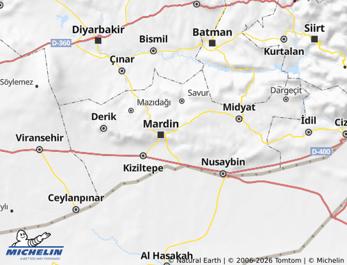 MICHELIN-Landkarte Yeşilli - ViaMichelin