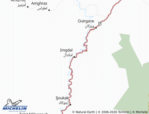 Mappa MICHELIN Amikdal - ViaMichelin