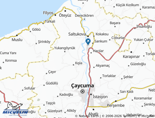 MICHELIN Çomranlı map - ViaMichelin