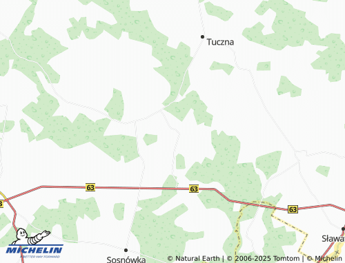 Mapa MICHELIN Mazanówka - ViaMichelin