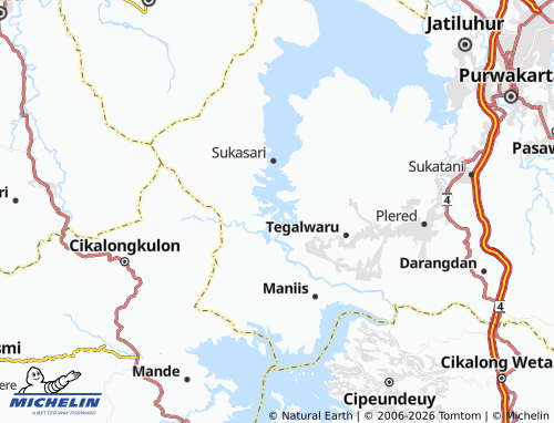 Mapa MICHELIN Parung Banteng - ViaMichelin