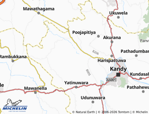 Mappa MICHELIN Pallekotuwa - ViaMichelin