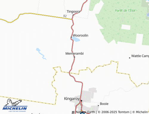 MICHELIN Memerambi map - ViaMichelin