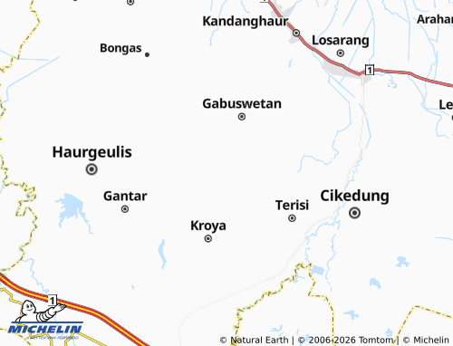 MICHELIN-Landkarte Sukamelang - ViaMichelin