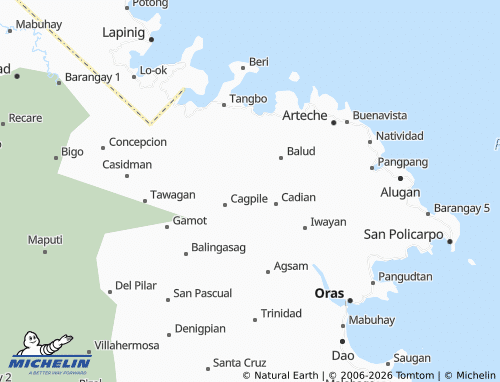 MICHELIN Rizal map - ViaMichelin