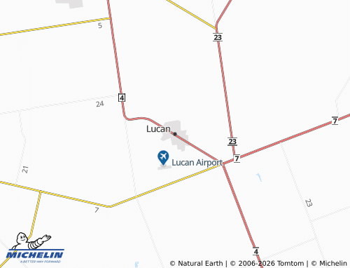 Mappa MICHELIN Lucan - ViaMichelin