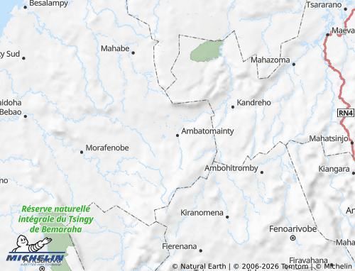 MICHELIN Ambatomainty map - ViaMichelin