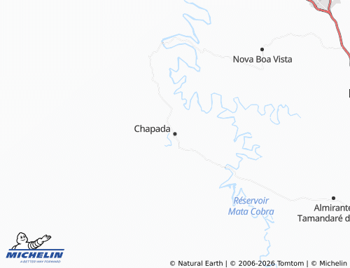 Mapa MICHELIN Chapada - ViaMichelin