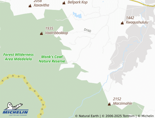 MICHELIN Emkhizweni map - ViaMichelin